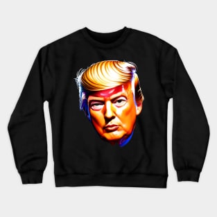 Silent Trump: A Mime's Monologue Crewneck Sweatshirt